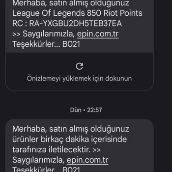 epin.com.tr Epin Kodum Teslim Edilmedi 24 Saattir