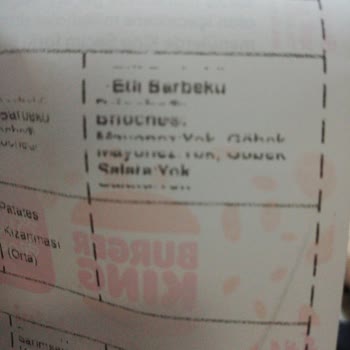 Tıkla Gelsin Burger King Hatalı Sipariş ve Canlı Destek
