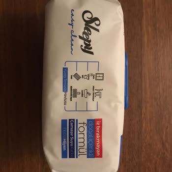 Sleepy Easy Clean Yüzey Temizlik Havlusu İz Ve Leke Bıraktı