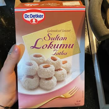 Migros'tan Aldığım Dr. Oetker Sultan Lokumu Tatlısında Kurtlar Çıktı