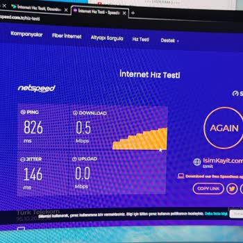 Türk Telekom İnternet Hızı Yavaş