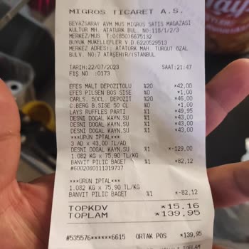 Migros Kasada Fazla Fiyat Çıkma Sorunu