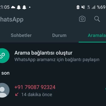 WhatsApp Turkiye Dışı Numaralar