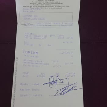 H&M Hediye Alınan Ürünü İade Almadı. Fiş Geçersiz Oldu