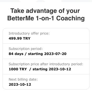 Betterme Tarafından Kartımdan Para Çekilmiş
