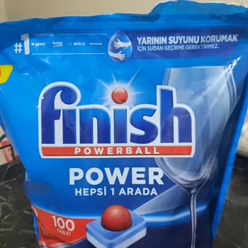 Finish Marka Bulaşık Tableti Bulaşık Makinesinde Erimiyor