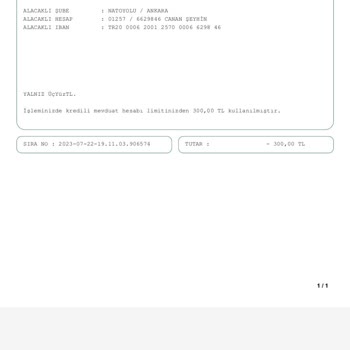 Alveus Markası / Pişmanlıktır