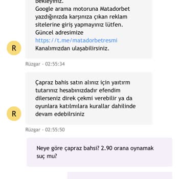 Matadorbet Para Ödememi Yapmadı