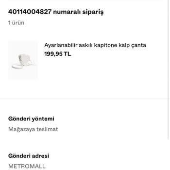 Bershka Mağazaya Teslimat Gecikti