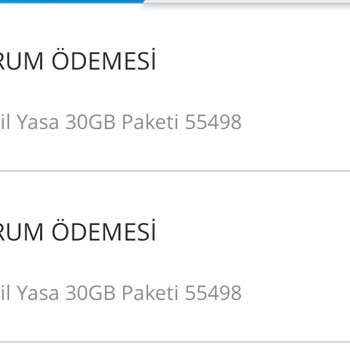Türk Telekom 2 Kere Aynı Paket Yükleme