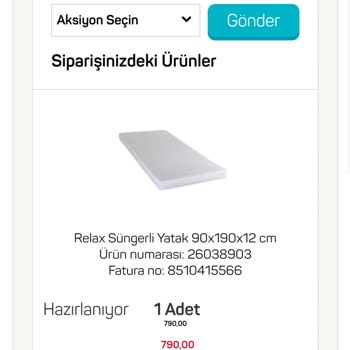 A101 Sipariş Yatak Gecikmesi