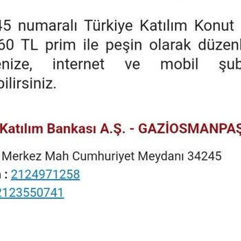 Ziraat Katılım Bankası Ziraat Katılım Zorla Zorunlu Olmayan Yangın Sigortası Yapıyor
