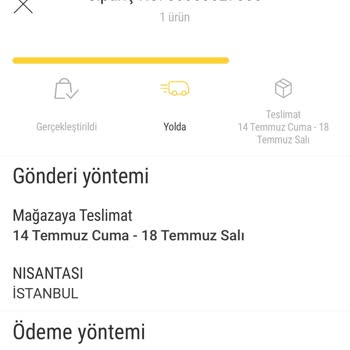 Oysho Giyim Teslim Edilmeyen Ürün