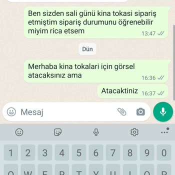 Toptanico. GO Kına Tokası Göndermiyor