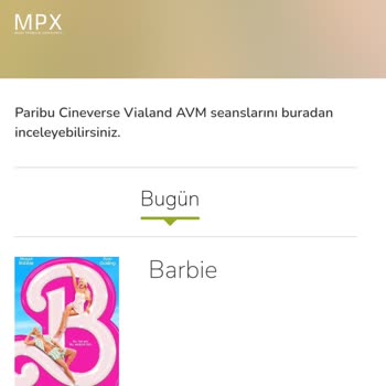 Paribu Cineverse Online Bilet Alımında Tarih Seçimi Yok!