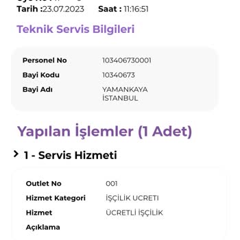 Digiturk Teknik Servis Problemi