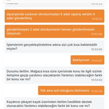 Migros Sipariş Gönderilmedi Ve Ücret İadesi 1.5 Aydır Yapılmadı