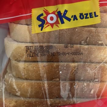 Şok Marketlerden Aldığım UNO Tost Ekmeği