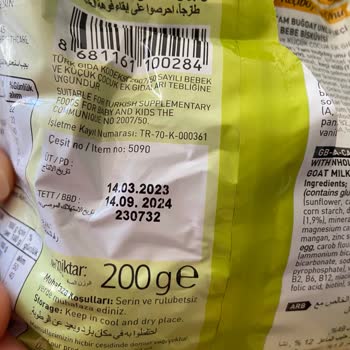 Hünnap Doğal Yaşam Ürünleri Bebek Bisküvisinden Kıl Çıktı