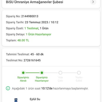 Trendyol Damacana Su Siparişi