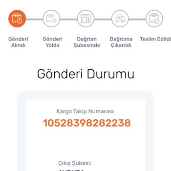 Horoz Lojistik Siparişim 1 Hafta Geçmesine Rağmen Kargoya Teslim Edilmedi
