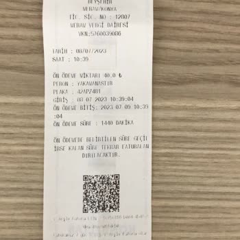 Konbeltaş Otopark Ücreti Sisteme İşlenmiyor