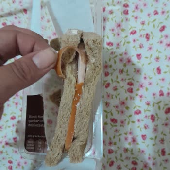 Shell Deli2go Sandviç İçindeki Füme Dış Ambalajı Ve Plastik