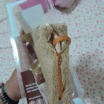 Shell Deli2go Sandviç İçindeki Füme Dış Ambalajı Ve Plastik