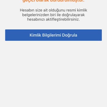 Sahibinden Kimlik Kartı Fotoğrafı İstiyor!