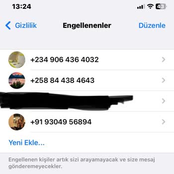 WhatsApp Yurt Dışından Gelen Aramalar