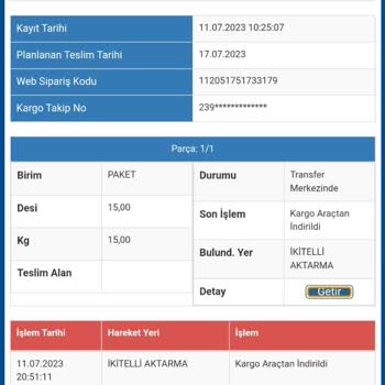 N11 Siparişim Nerede Sorumsuz Davranıyorsunuz