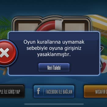 101 Okey Plus Ban Sıkıntısı Sorunu