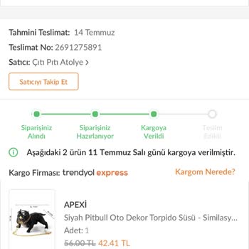 Trendyol Express 17 Gündür Teslim Edilmeyen Ürün