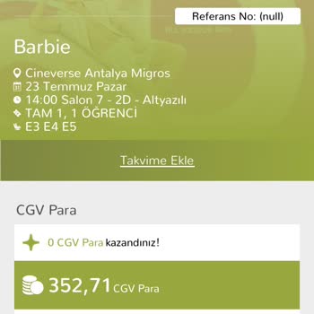 Paribu Cineverse Biletlerimi Sattı Yapacağımız Bir Şey Yok Dedi!