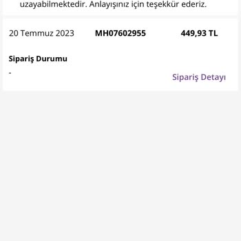 Morhipo Ürünleri Göndermemesi