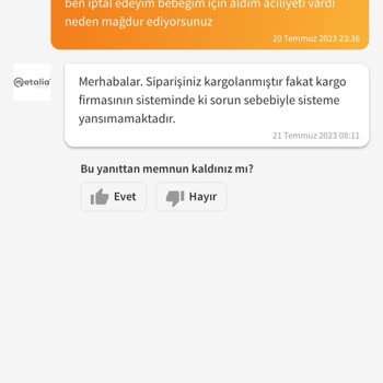 Trendyol Siparişim Gelmedi Şikayetçiyim
