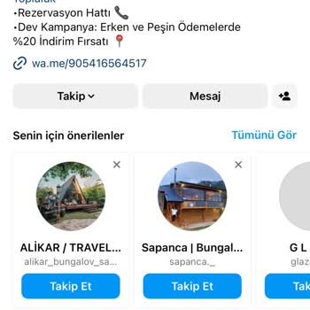 Sapancabutikhouse (Instagram) Hesabıyla Yaşadığım Sorun