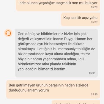 Trendyol Teslim Edilmeyen Siparişe Teslim Edildi Diyorlar Paramızı Alamıyoruz
