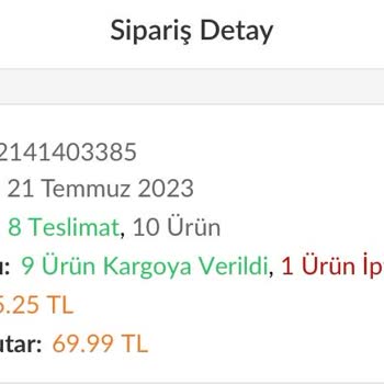Trendyol Haksız Kargo Ücreti Kesmesi