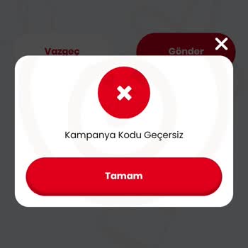 Nutella Uygulamada Geçersiz Kod Yazıyor