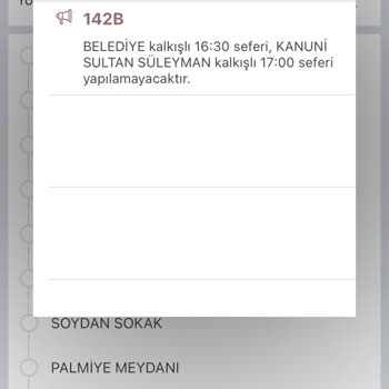 İETT Büyükçekmece 142b Belediye Kalkışlı Seferi Her Hafta Sonu İptal Ediliyor