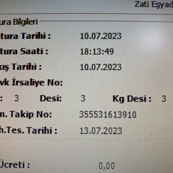 Trendyol Hatalı İade Kodu!