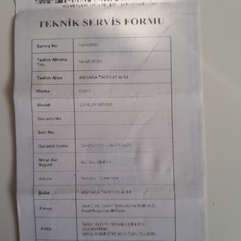 Saat & Saat Sahte Ve Bozuk Ürün