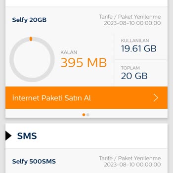 Türk Telekom Selfy 20gb Sorunu
