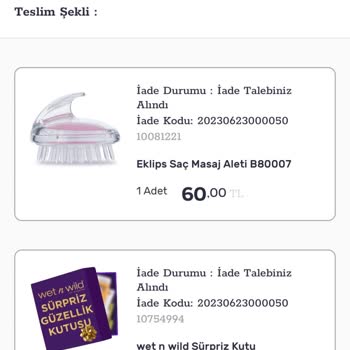 Gratis İade Ücretimi Yaptırmıyor