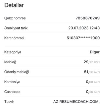 Resumecoach Para İzinsiz Paramı Çekti