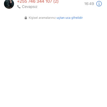 WhatsApp Hiç Tanımadığım Bir Ülkeden Sesli WhatsApp Arama Geldi