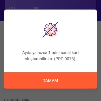 Türk Telekom Pokus Uygulaması Sanal Kart Sorunu