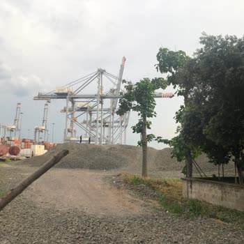 Ulaştırma ve Altyapı Bakanlığı TCDD Yol Tadilatı Taşlarının Arsama Dökülmesi