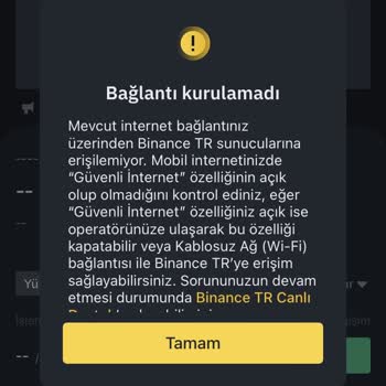 Binance TR Hesaba Erişim Sorunu